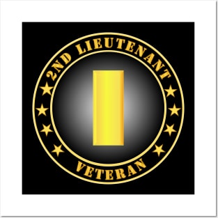 Army - 2nd Lieutenant Veteran Posters and Art